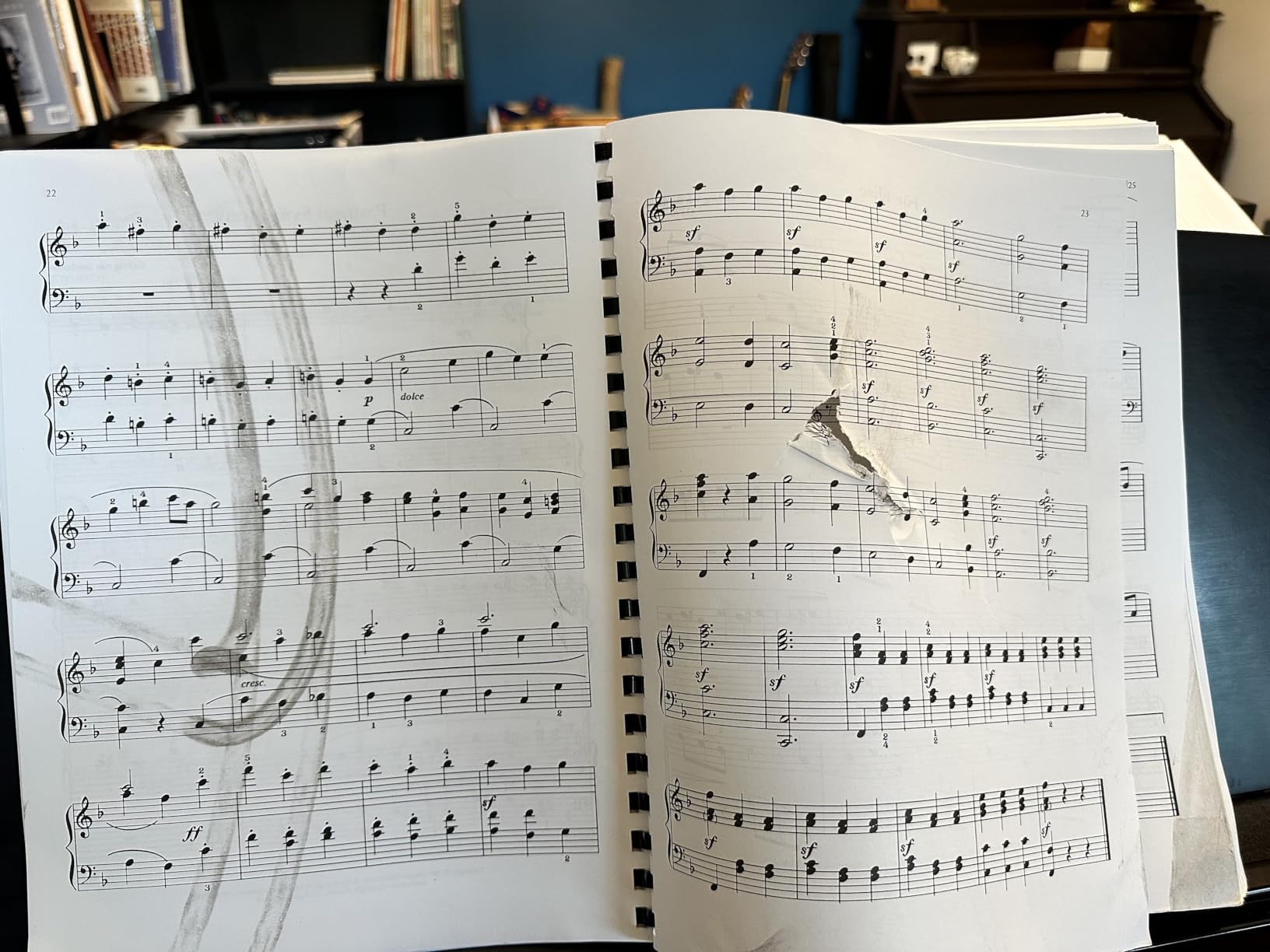 The Library of Easy Piano Classics | Easy Piano Sheet Music for Beginners and Adults | Classical Piano Songbook with Famous Works | Educational Repertoire Book for Piano Students - Customer Photo 3
