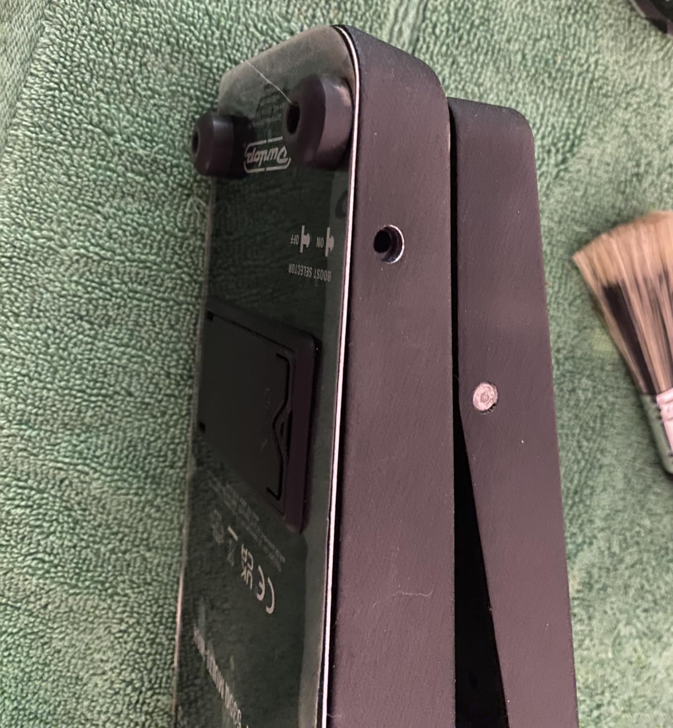JIM DUNLOP 535Q Multi-Wah Guitar Effects Pedal, Adjustable Boost, 6 Wah Ranges, Model 11537002001 - Customer Photo 3