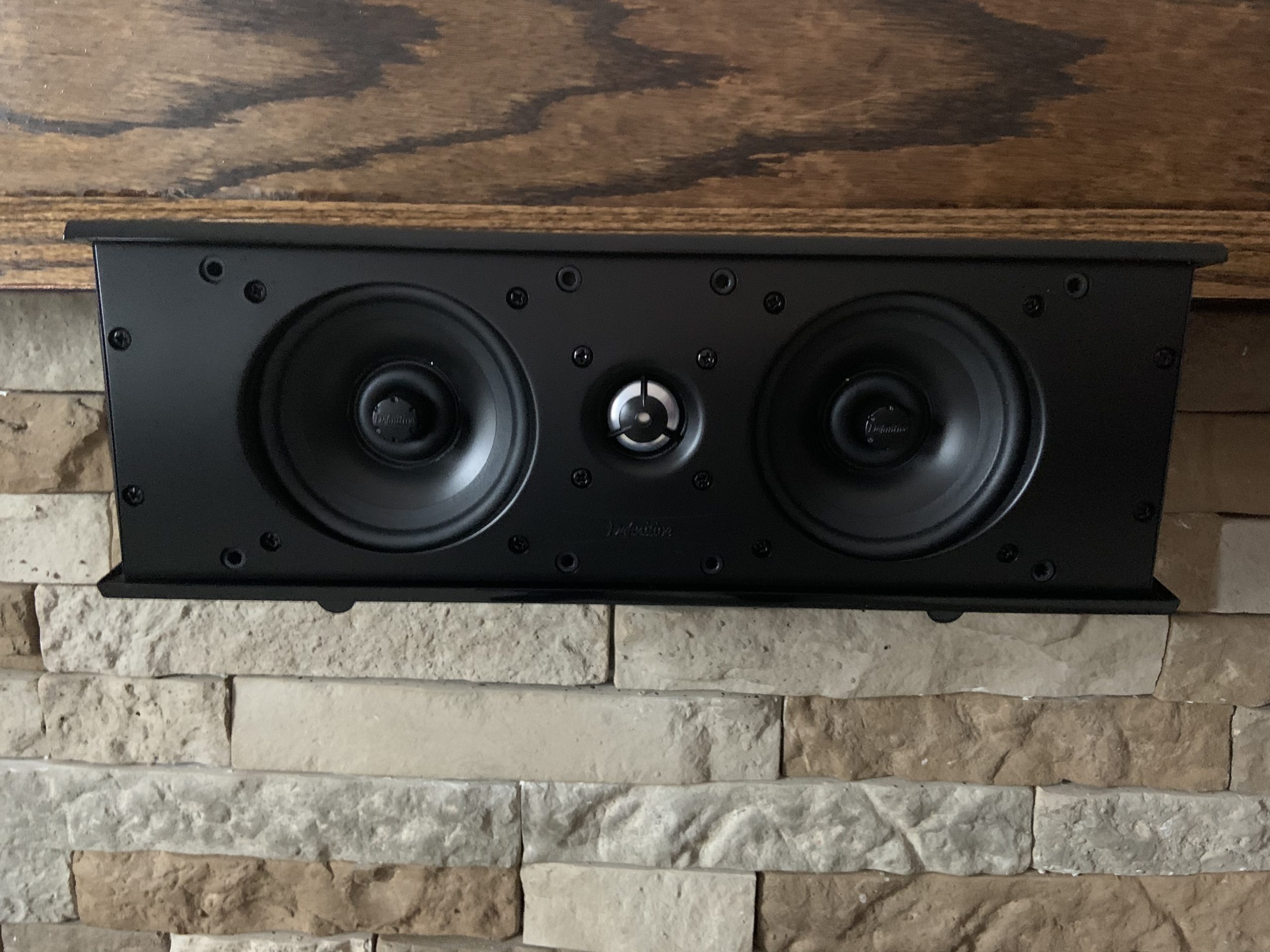 Definitive Technology ProCenter 1000 Compact Center Speaker (Black) Customer Review Definitive Technology ProCenter 1000 Compact Center Speaker (Black) - Customer Photo 1
