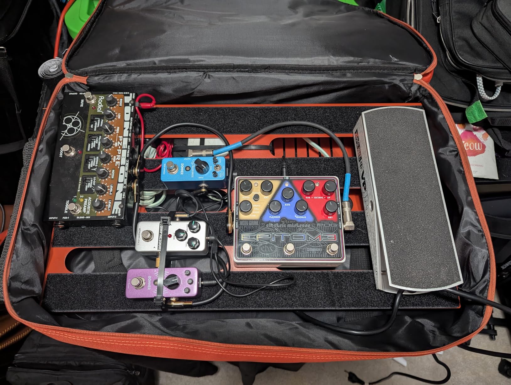 Donner Chorus Pedal, Tutti Love Analog Chorus Effect Classic Warm Chorus for Electric Guitar True Bypass - Customer Photo 2
