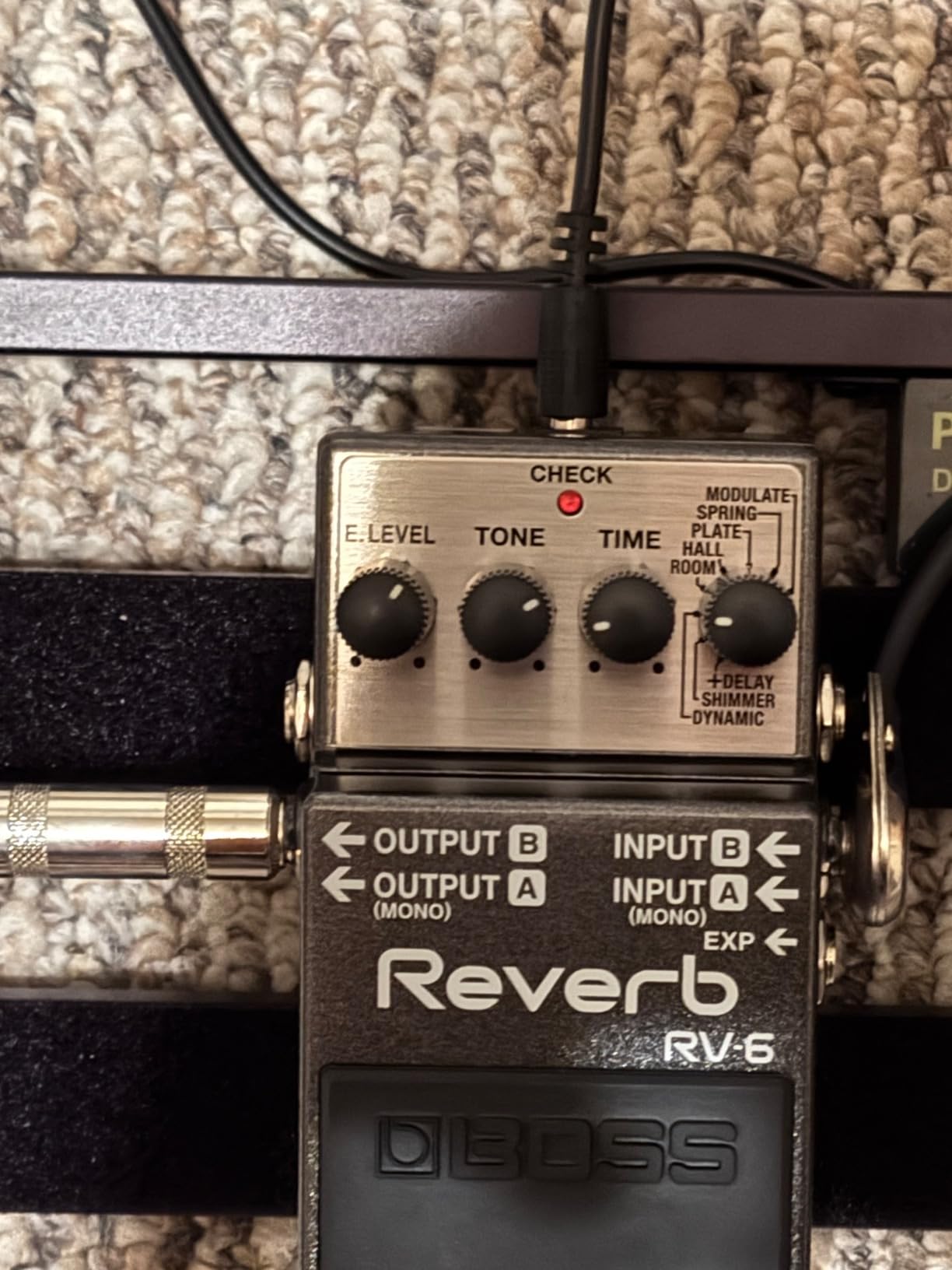 BOSS RV-6 Reverb Guitar Pedal (RV-6) - Customer Photo 3