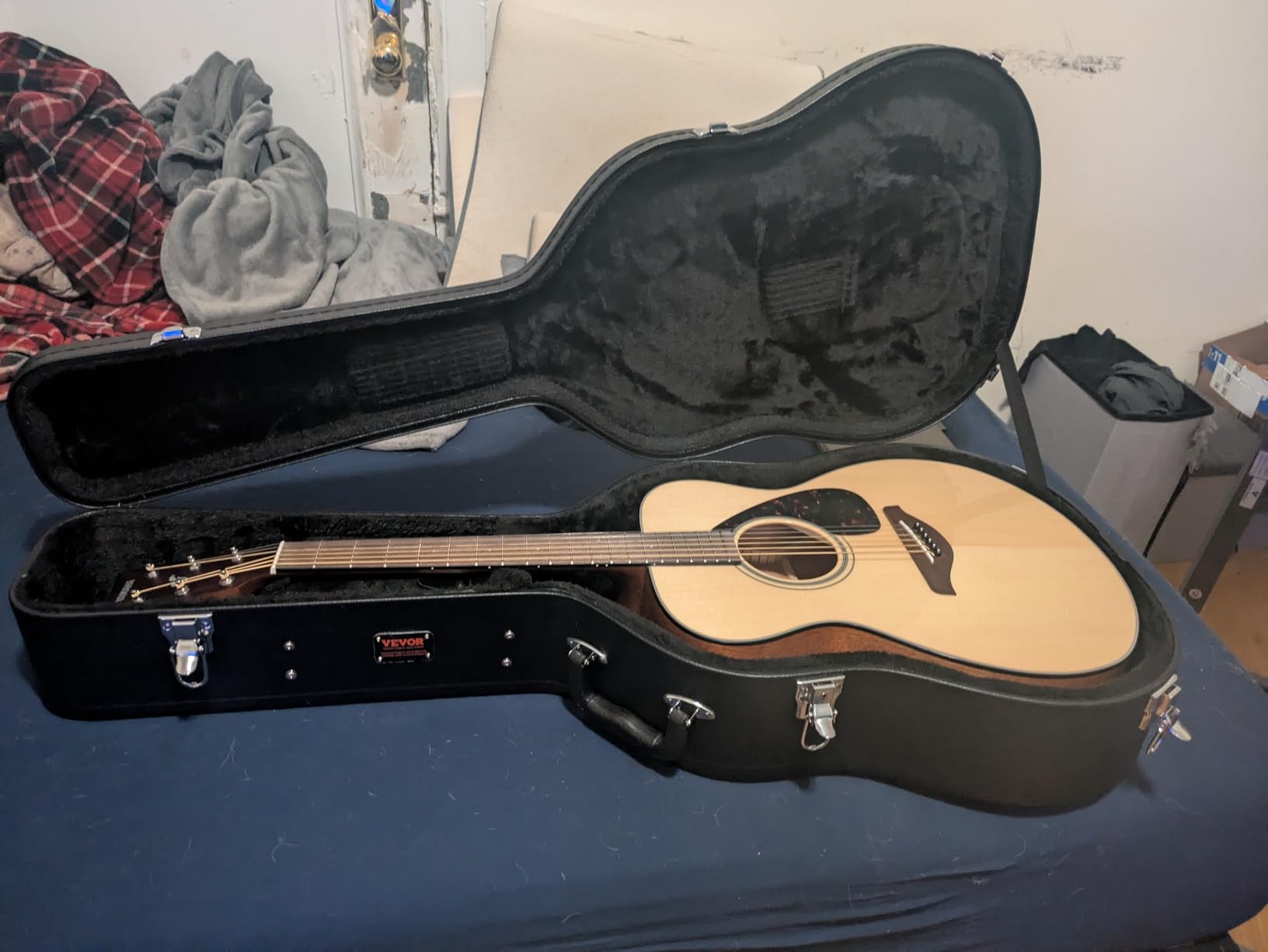 YAMAHA FG800 Solid Top Acoustic Guitar,Natural,Guitar Only - Customer Photo 1