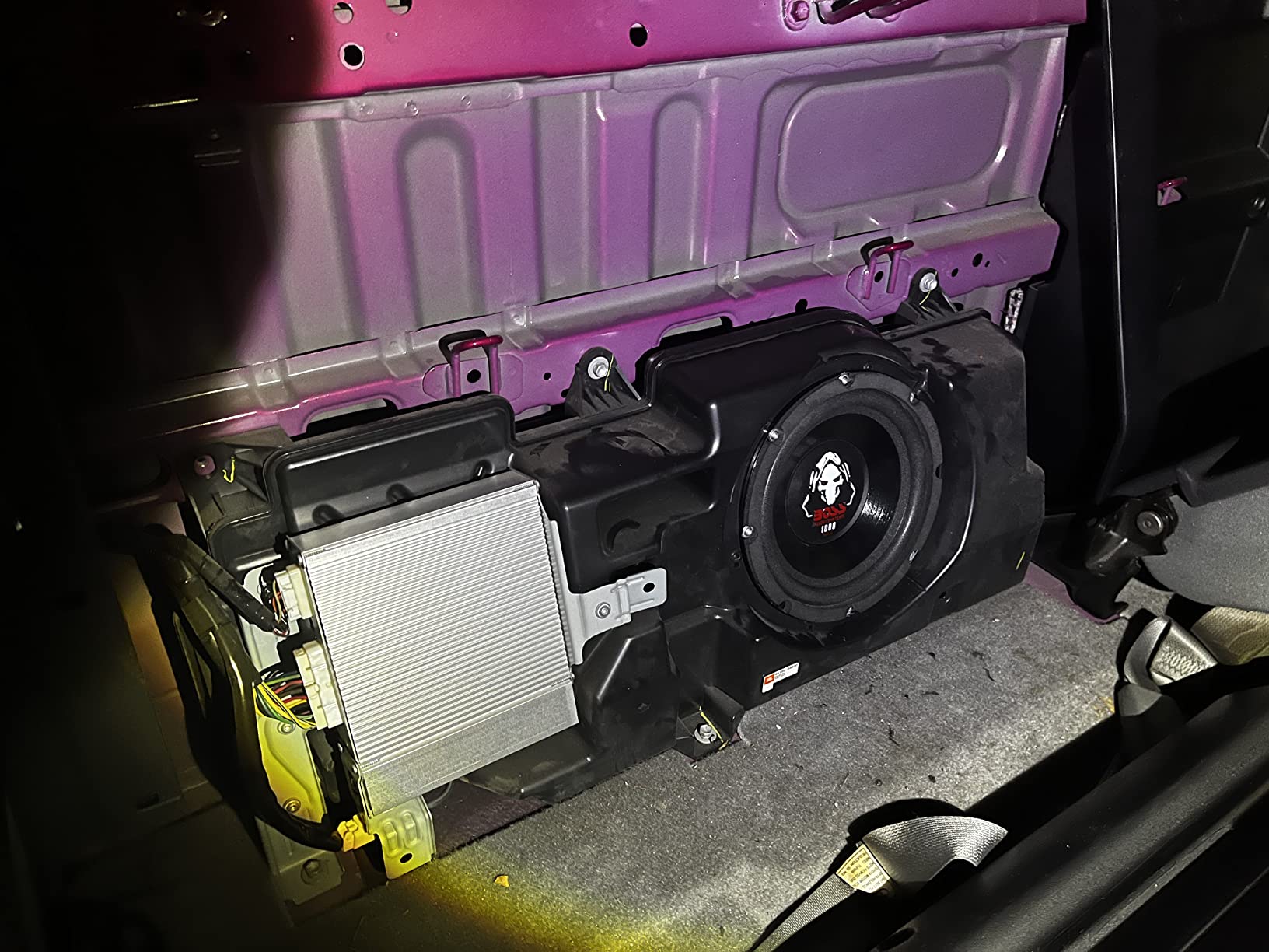 BOSS Audio Systems P80DVC Phantom Series 8 Inch Car Subwoofer - 1000 Watts Max, Dual 4 Ohm Voice Coil, Sold Individually, Hook Up to Amp - Customer Photo 1
