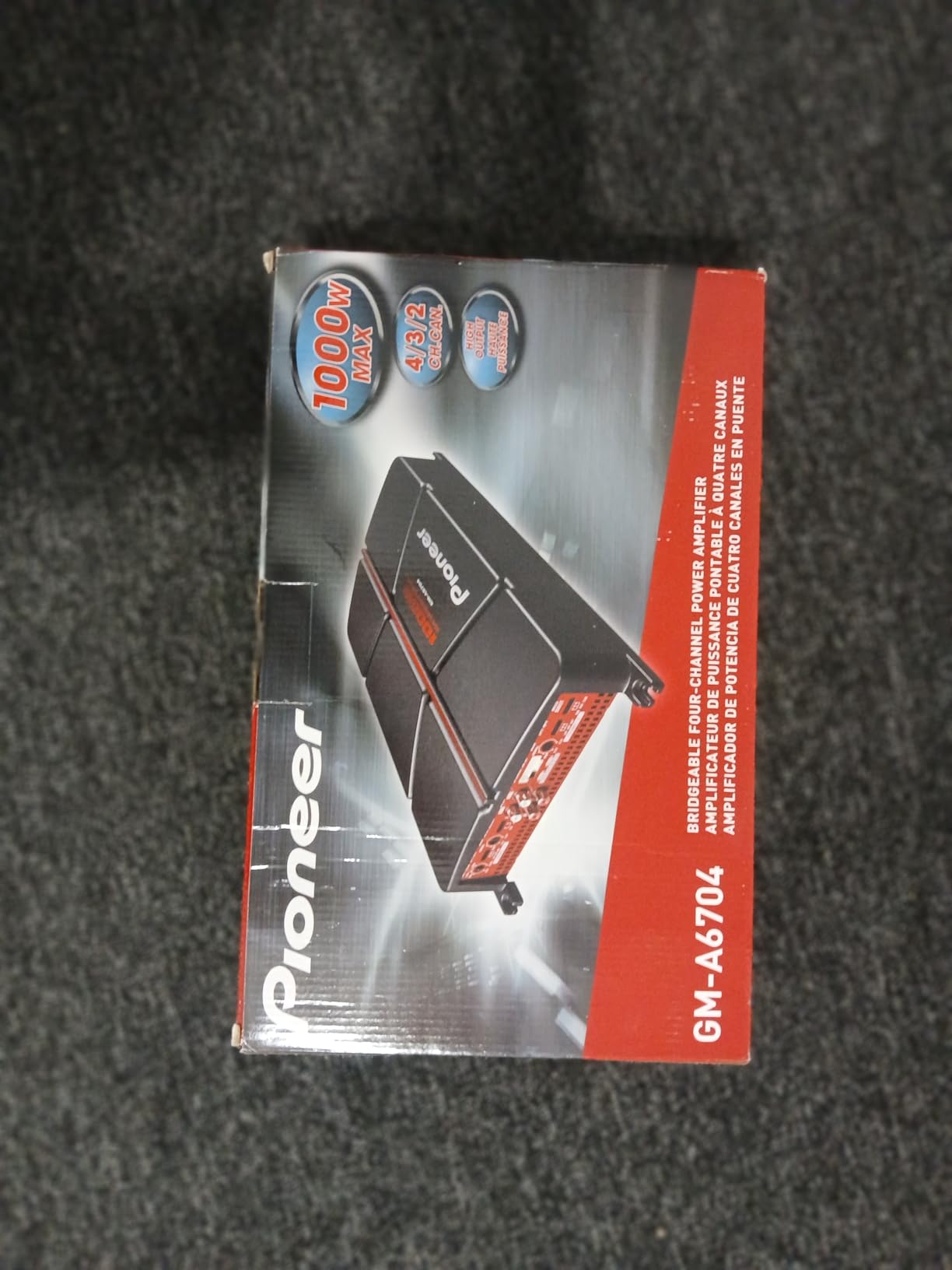 Pioneer GM-A3702 2-Channel Car Amplifier – 500W Max, Class AB, Bridgeable Design, Automatic Signal Sensing and Turn-on, Built-in high-/Low-Pass Filter Customer Review Pioneer GM-A3702 2-Channel Car Amplifier – 500W Max, Class AB, Bridgeable Design, Automatic Signal Sensing and Turn-on, Built-in high-/Low-Pass Filter - Customer Photo 1