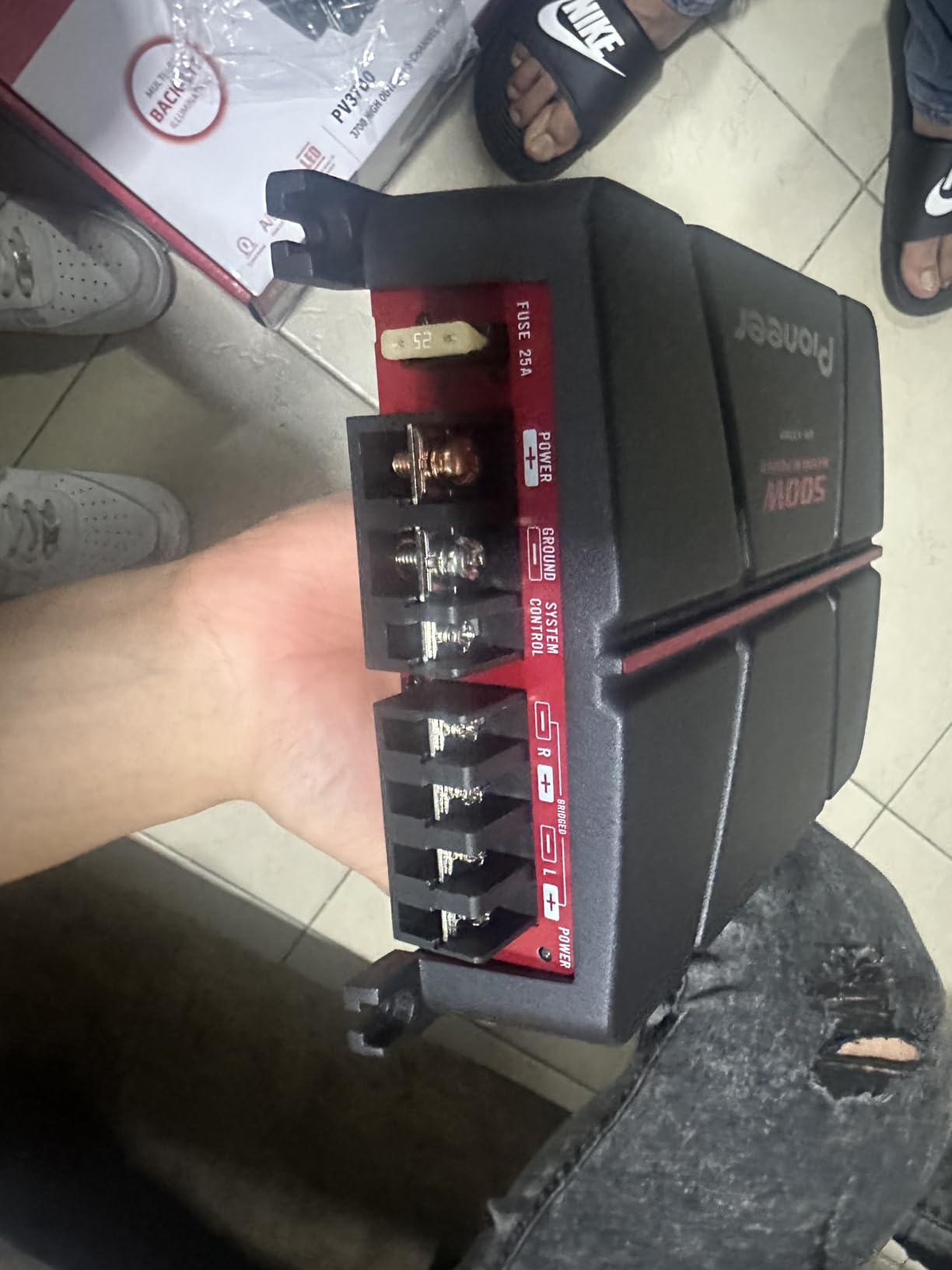 Pioneer GM-A3702 2-Channel Car Amplifier – 500W Max, Class AB, Bridgeable Design, Automatic Signal Sensing and Turn-on, Built-in high-/Low-Pass Filter Customer Review Pioneer GM-A3702 2-Channel Car Amplifier – 500W Max, Class AB, Bridgeable Design, Automatic Signal Sensing and Turn-on, Built-in high-/Low-Pass Filter - Customer Photo 2