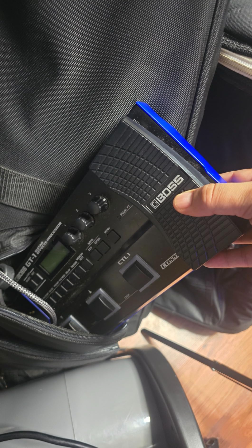 BOSS GT-1 Compact Guitar Effects Processor | Wide Selection of Amps & Effects | Control Effects in Real Time | Easy Select & Easy Edit Functions | BOSS Tone Central - Customer Photo 2