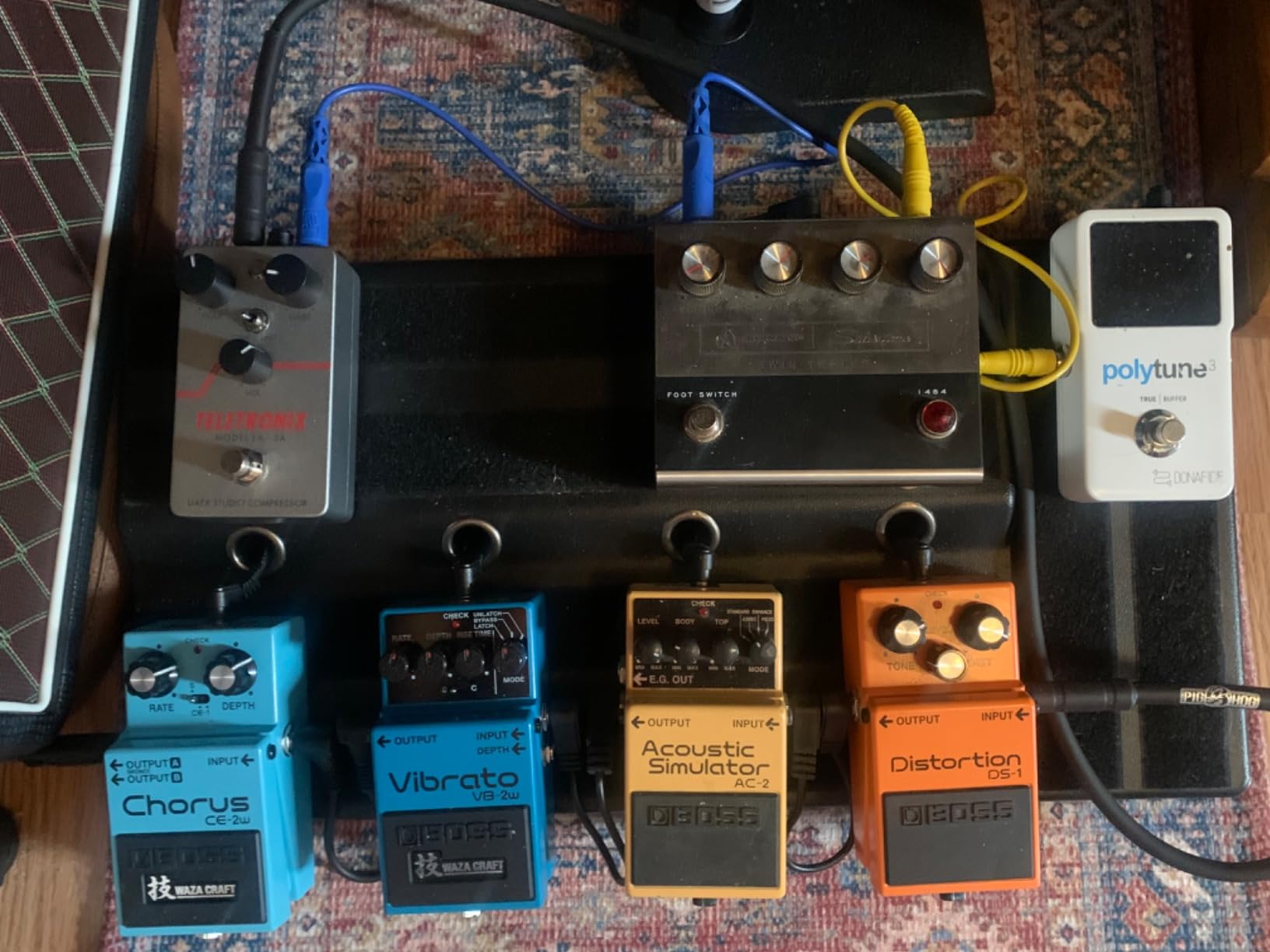 BOSS CE-2W Chorus | Premium Waza Craft Guitar Effect Pedal with Analog Circuitry | True Reproduction of the Legendary CE-2 & CE-1 Chorus Pedals | Made in Japan | 5-Year Warranty - Customer Photo 3