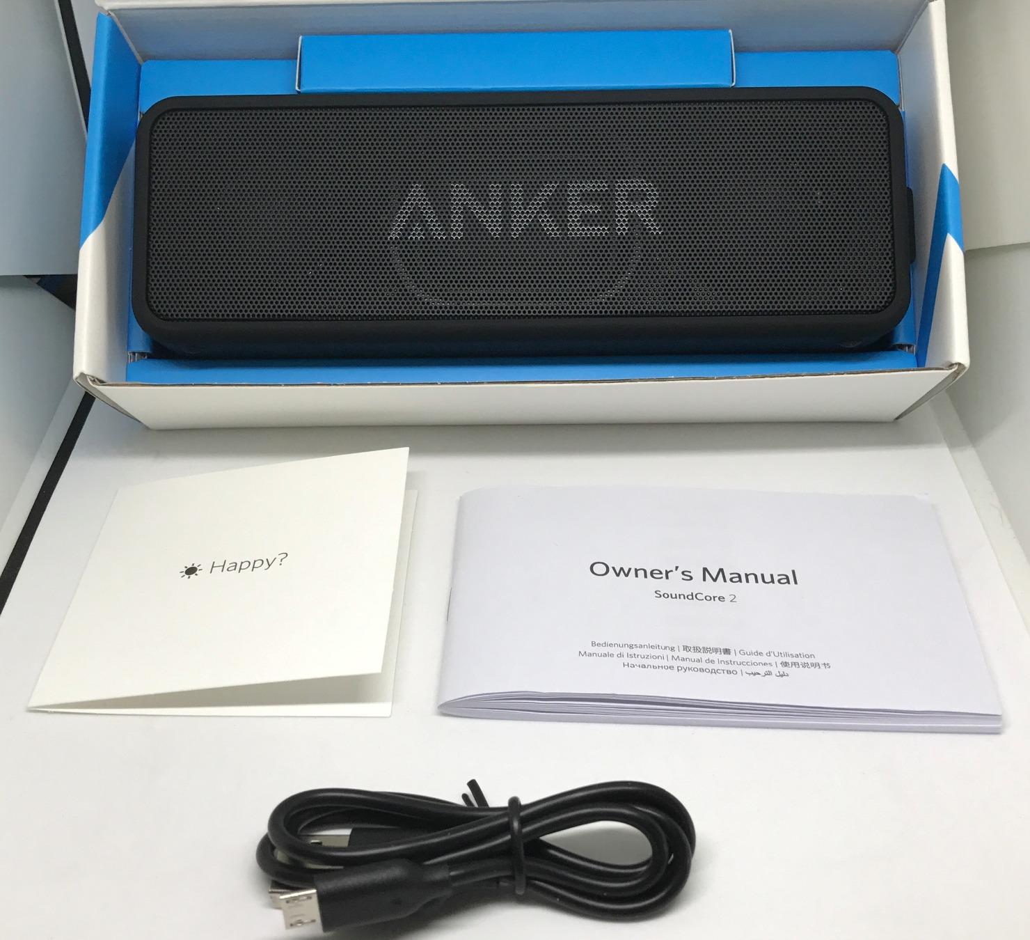 Anker Soundcore 2 Portable Bluetooth Speaker with Stereo Sound, Bluetooth 5, Bassup, IPX7 Waterproof, 24-Hour Playtime, Wireless Stereo Pairing, Speaker for Home, Outdoors, Travel - Customer Photo 3