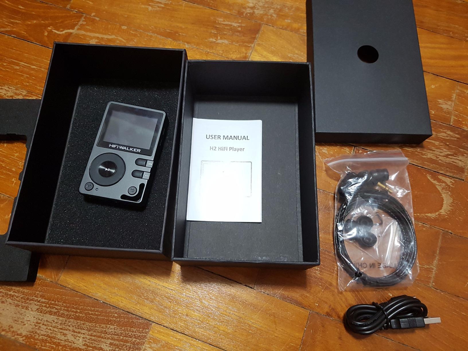 H2 HiFi MP3 Player with Bluetooth 5.2, Lossless DSD FLAC Player, Digital Audio Player Hi Res Portable Music DAP Player with 64GB Micro SD Card, Support Up to 512GB - Customer Photo 1