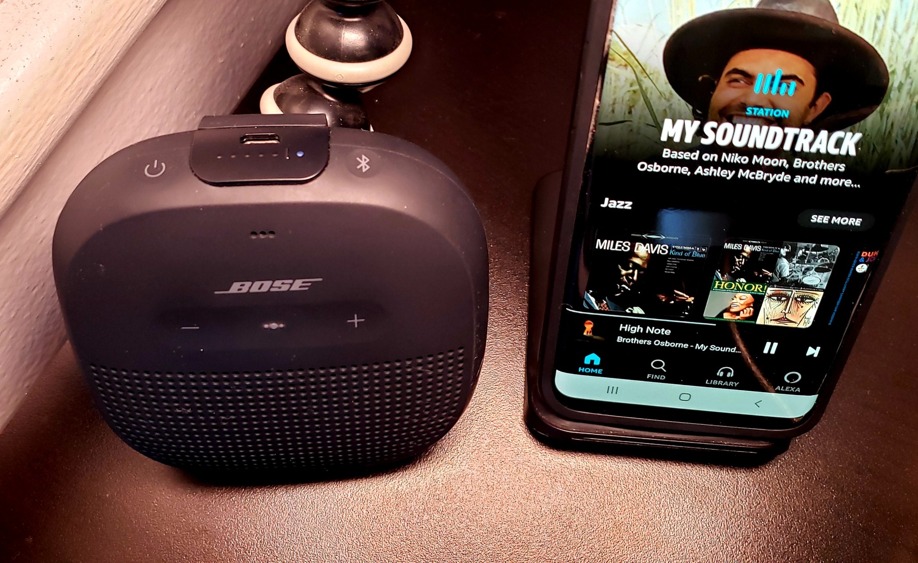 Bose SoundLink Micro Bluetooth Speaker: Small Portable Waterproof Speaker with Microphone, Black Customer Review Bose SoundLink Micro Bluetooth Speaker: Small Portable Waterproof Speaker with Microphone, Black - Customer Photo 1