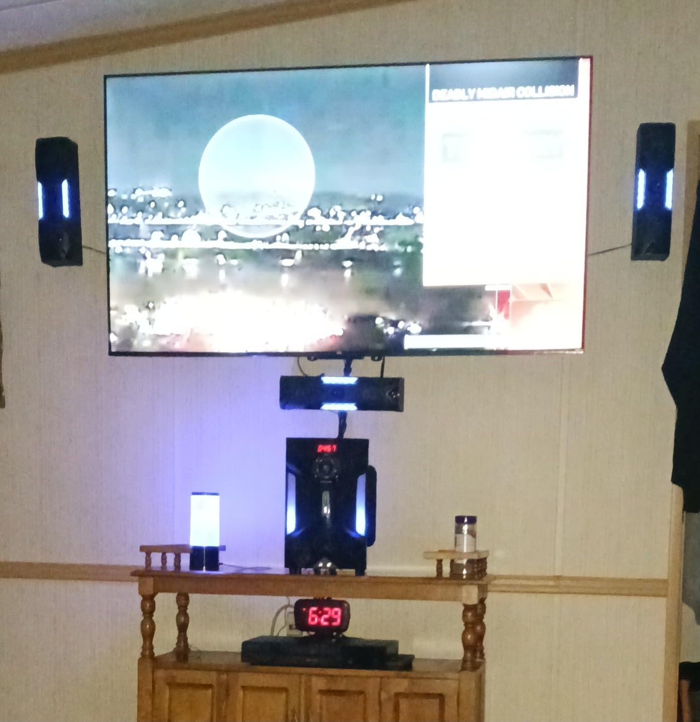 Rockville HTS56 1000W 5.1 Channel Home Theater System, Bluetooth, USB, 8