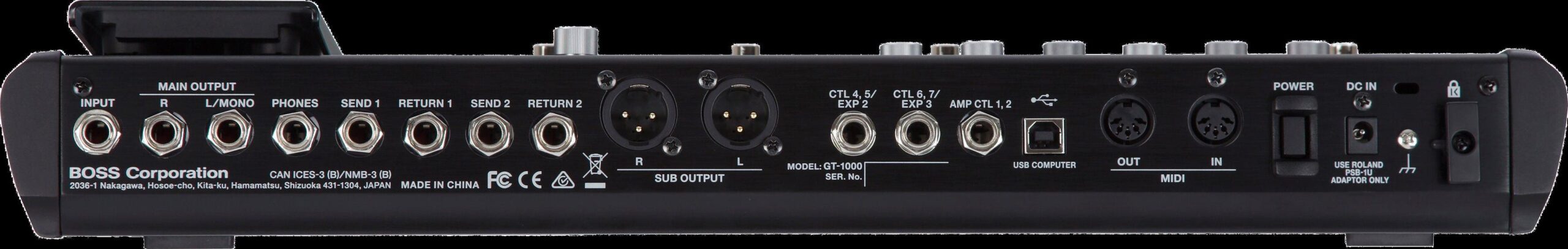 Boss GT-1000 Guitar Multi-Effects Pedal Customer Review Boss GT-1000 Guitar Multi-Effects Pedal - Customer Photo 2