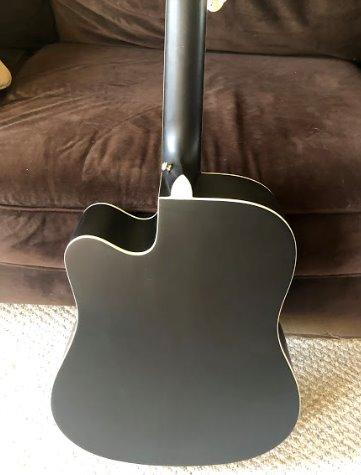 Donner Acoustic Guitar for Beginner Adult Full Size Cutaway Acustica Guitarra Bundle Kit with Free Online Lesson Bag Strap Tuner Capo Pickguard String Pick, Right Hand 41 inch Sunburst, DAG-1CS/DAD-160CS Customer Review Donner Acoustic Guitar for Beginner Adult Full Size Cutaway Acustica Guitarra Bundle Kit with Free Online Lesson Bag Strap Tuner Capo Pickguard String Pick, Right Hand 41 inch Sunburst, DAG-1CS/DAD-160CS - Customer Photo 1