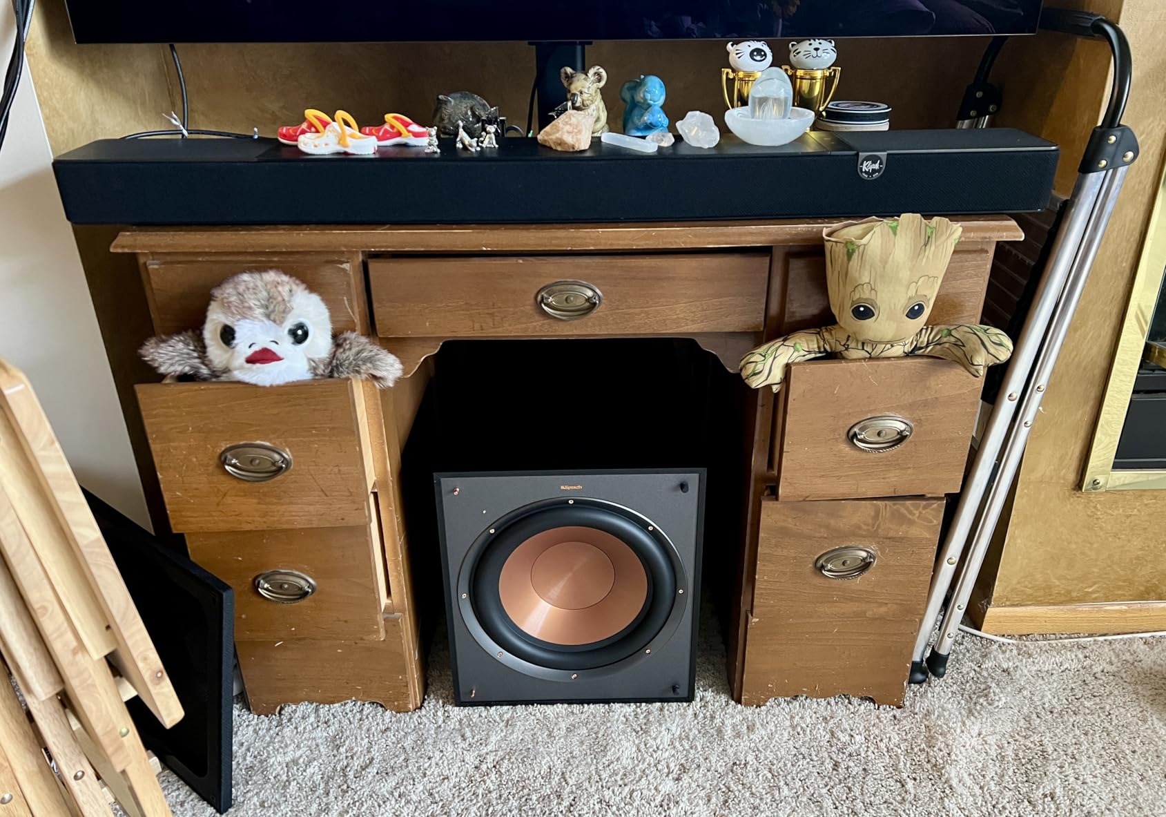 Klipsch R-120SW Subwoofer, Black - Customer Photo 1