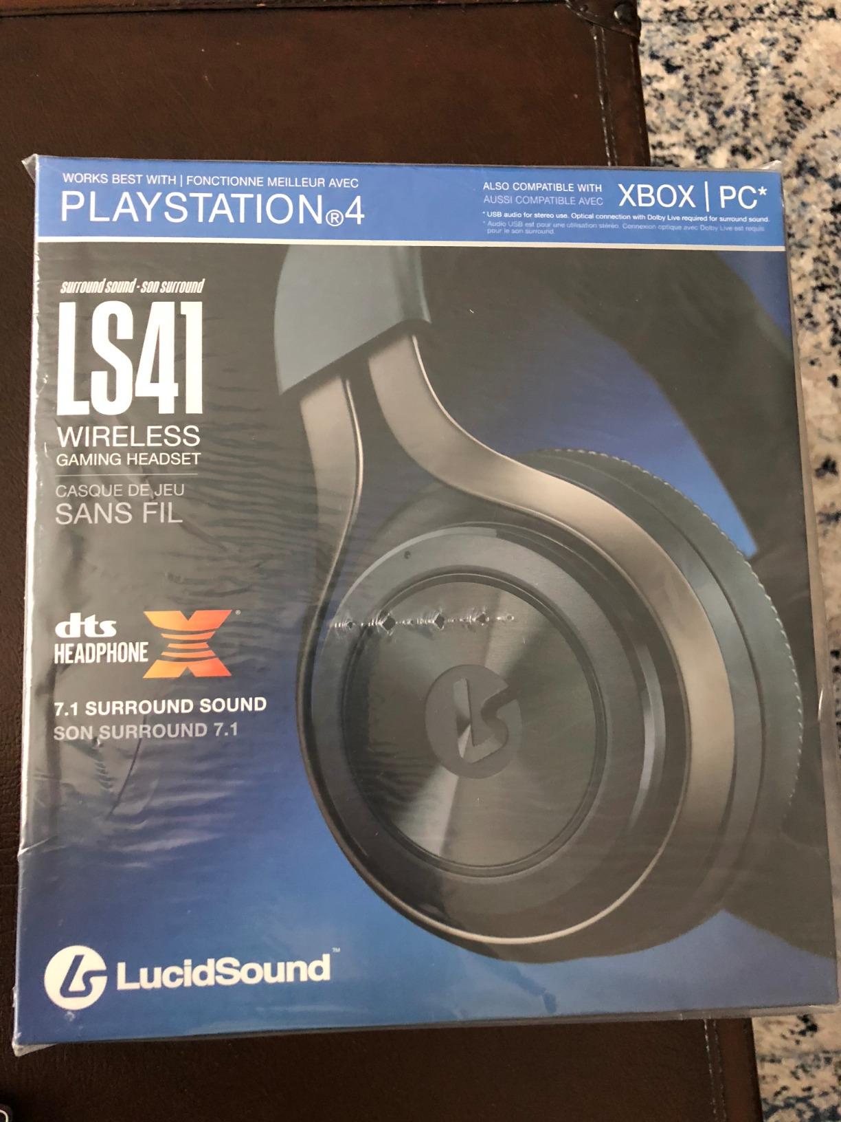 LucidSound LS41 Wireless Surround Sound Gaming Headset for PlayStation 5, PlayStation 4, PS4 Pro, Xbox One, PC, Nintendo Switch, Mac, DTS Headphone: X 7.1 Gaming Headphones Customer Review LucidSound LS41 Wireless Surround Sound Gaming Headset for PlayStation 5, PlayStation 4, PS4 Pro, Xbox One, PC, Nintendo Switch, Mac, DTS Headphone: X 7.1 Gaming Headphones - Customer Photo 3