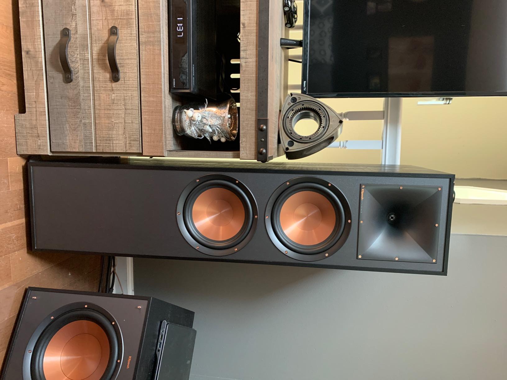 Klipsch Reference R-820F Floorstanding Speaker for Home Theater Systems with 8