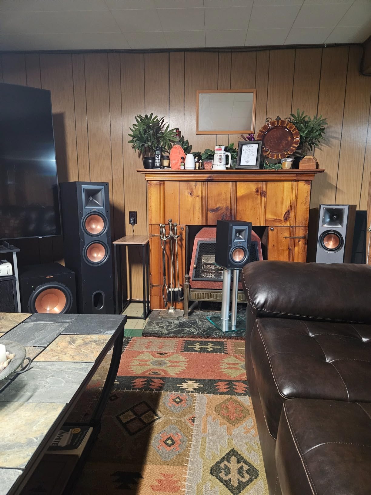 Klipsch Reference R-610F Floorstanding Speaker, Black, Pair - Customer Photo 1