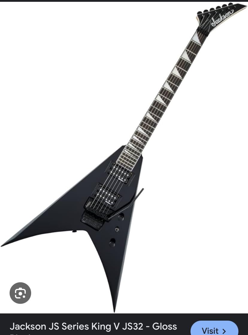 Jackson JS Series King V JS32 - Gloss Black Customer Review Jackson JS Series King V JS32 - Gloss Black - Customer Photo 1