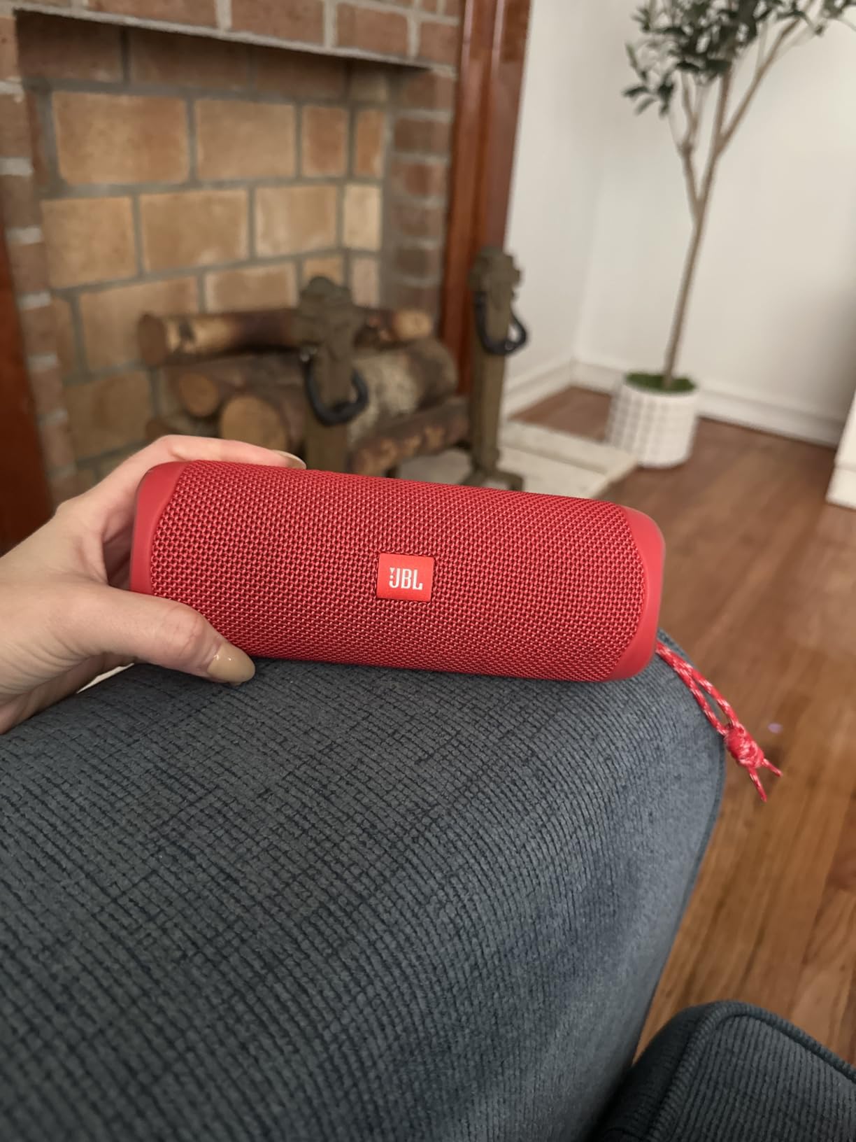 JBL FLIP 5, Waterproof Portable Bluetooth Speaker, Black, Small - Customer Photo 1