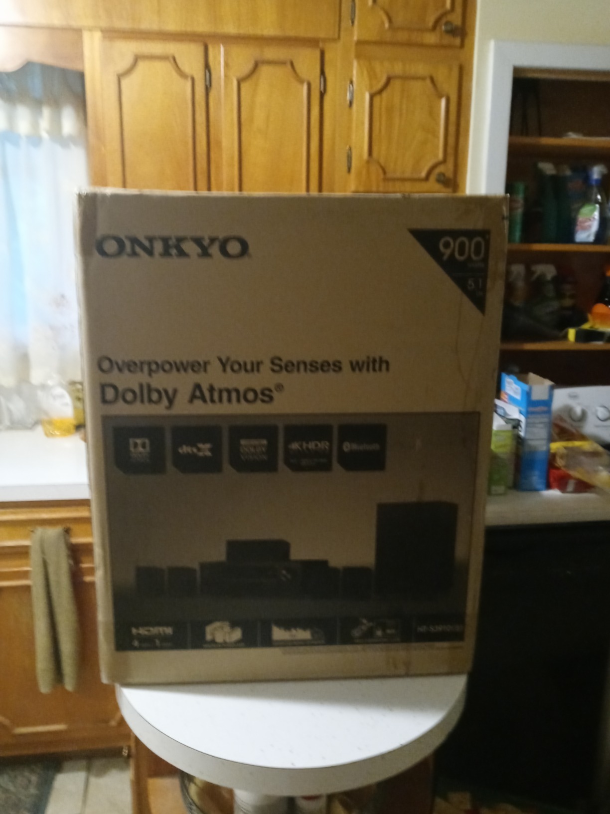Onkyo HT-S3910 Home Audio Theater Receiver and Speaker Package, Front/Center Speaker, 4 Surround Speakers, Subwoofer and Receiver, 4K Ultra HD (2019 Model) - Customer Photo 1