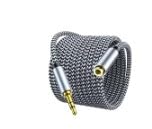 Headphone Extension Cable 10ft - 3.5mm Extension Cable Nylon Braided Aux Cord Extender for Smartphones, Tablets, Media Players (No Mic Support) Customer Review Headphone Extension Cable 10ft - 3.5mm Extension Cable Nylon Braided Aux Cord Extender for Smartphones, Tablets, Media Players (No Mic Support) - Customer Photo 1