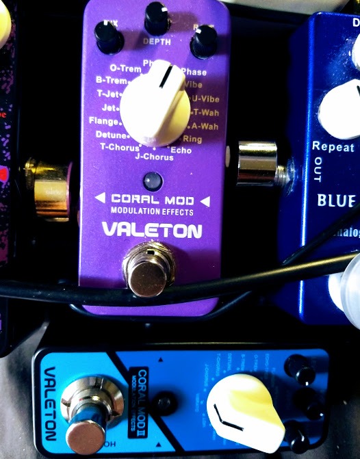 Valeton Coral Mod II Digital Modulation Chorus Flanger Phaser Univibe Tremolo Lofi Multi Effects Guitar Bass Pedal - Customer Photo 2