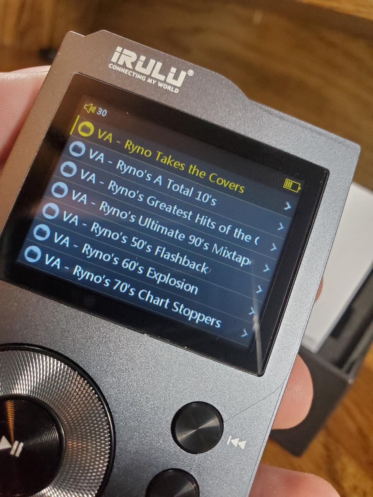 F20 HiFi MP3 Player with Bluetooth5.2, Lossless DSD High Resolution Digital Audio Music Player, High-Res Portable Audio Player with 64GB Memory Card, Support up to 256GB - Customer Photo 2