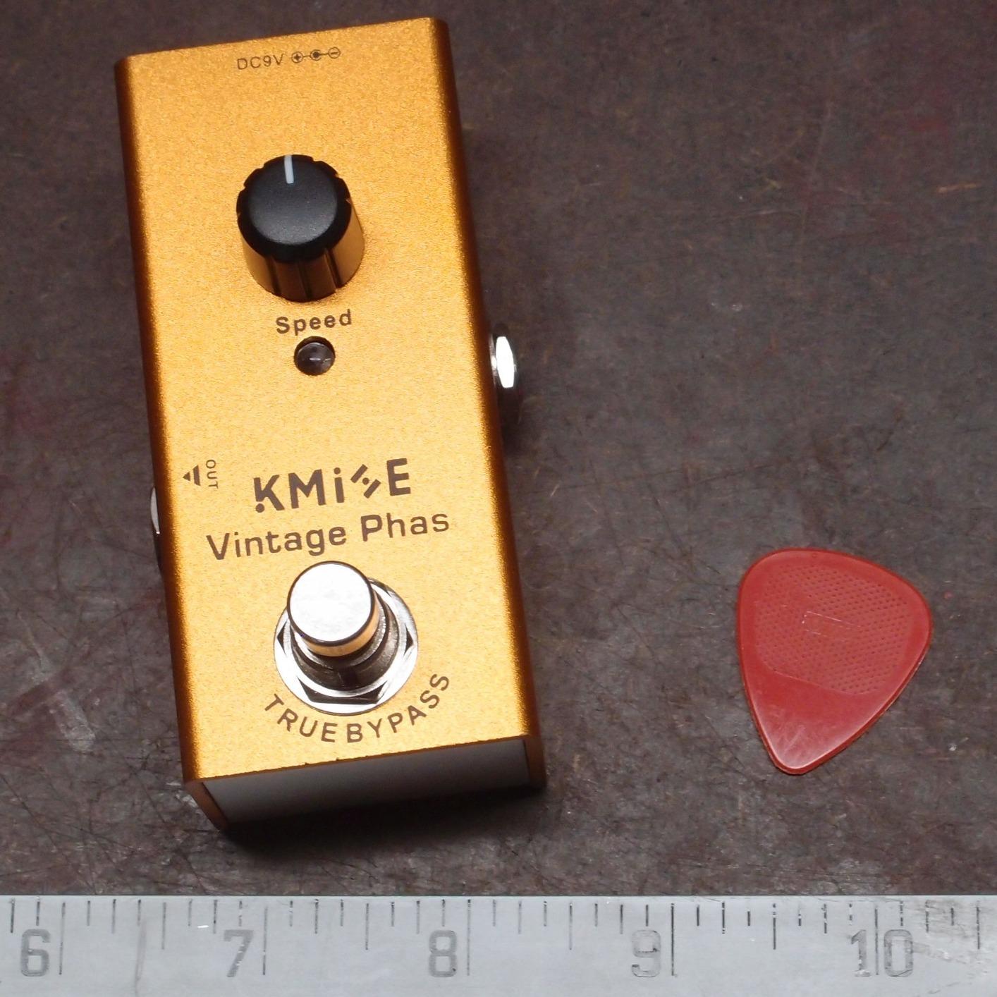 Kmise Tremolo Electric Guitar Effects Pedal Mini Single Type DC 9V True Bypass - Customer Photo 2