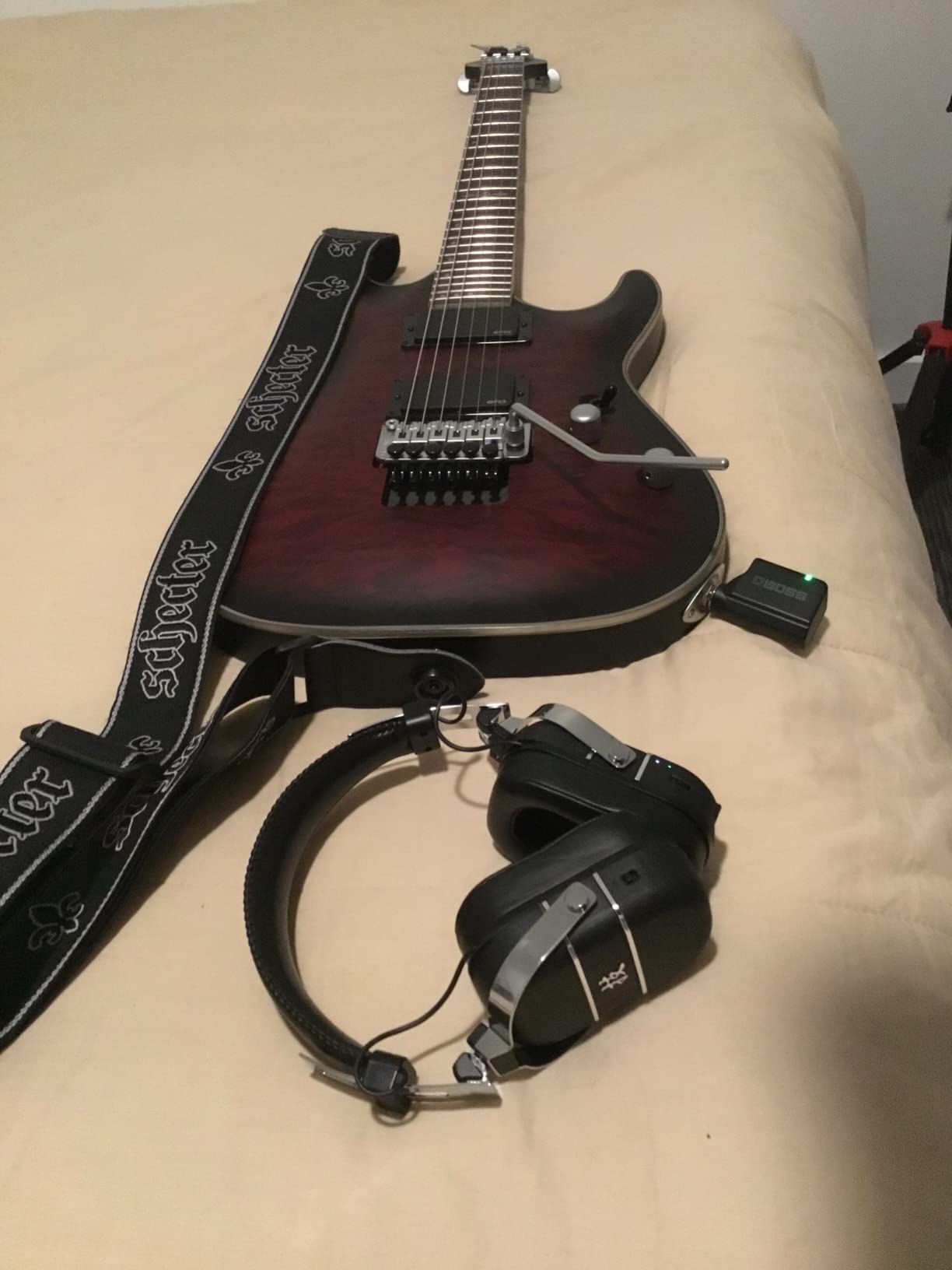 BOSS WAZA-AIR Wireless Guitar Headphones System, WAZA-Air (WAZA-AIR) - Customer Photo 1
