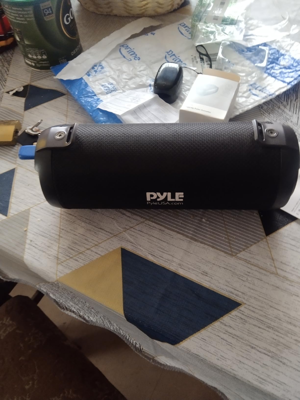 Pyle Wireless Portable Bluetooth Boombox Speaker – Rechargeable Music Barrel with AUX Input, USB/SD/MP3 Playback, FM Radio, 2.5 Pyle Wireless Portable Bluetooth Boombox Speaker – Rechargeable Music Barrel with AUX Input, USB/SD/MP3 Playback, FM Radio, 2.5