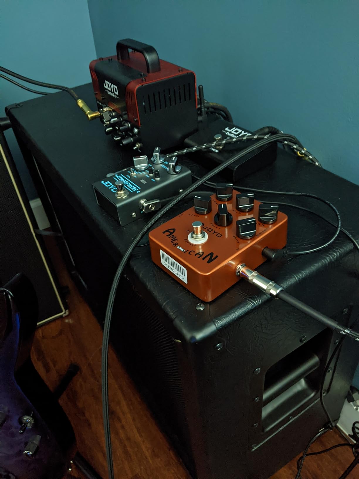 JOYO Tremolo Effect Pedal Beloved Old Amps Photoelectric Tube Circuitry Tremolo for Electric Guitar Effect - True Bypass (JF-09) - Customer Photo 2