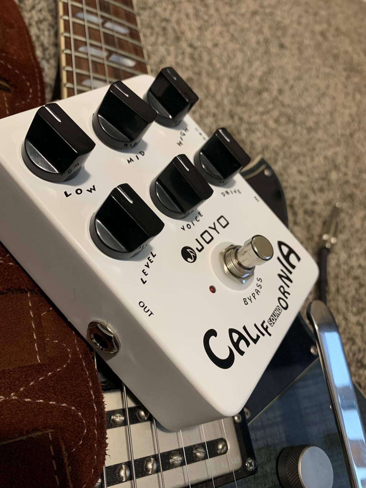 JOYO Vintage Overdrive Pedal Classic Tone for Electric Guitar Effect - True Bypass (JF-01) Customer Review JOYO Vintage Overdrive Pedal Classic Tone for Electric Guitar Effect - True Bypass (JF-01) - Customer Photo 3