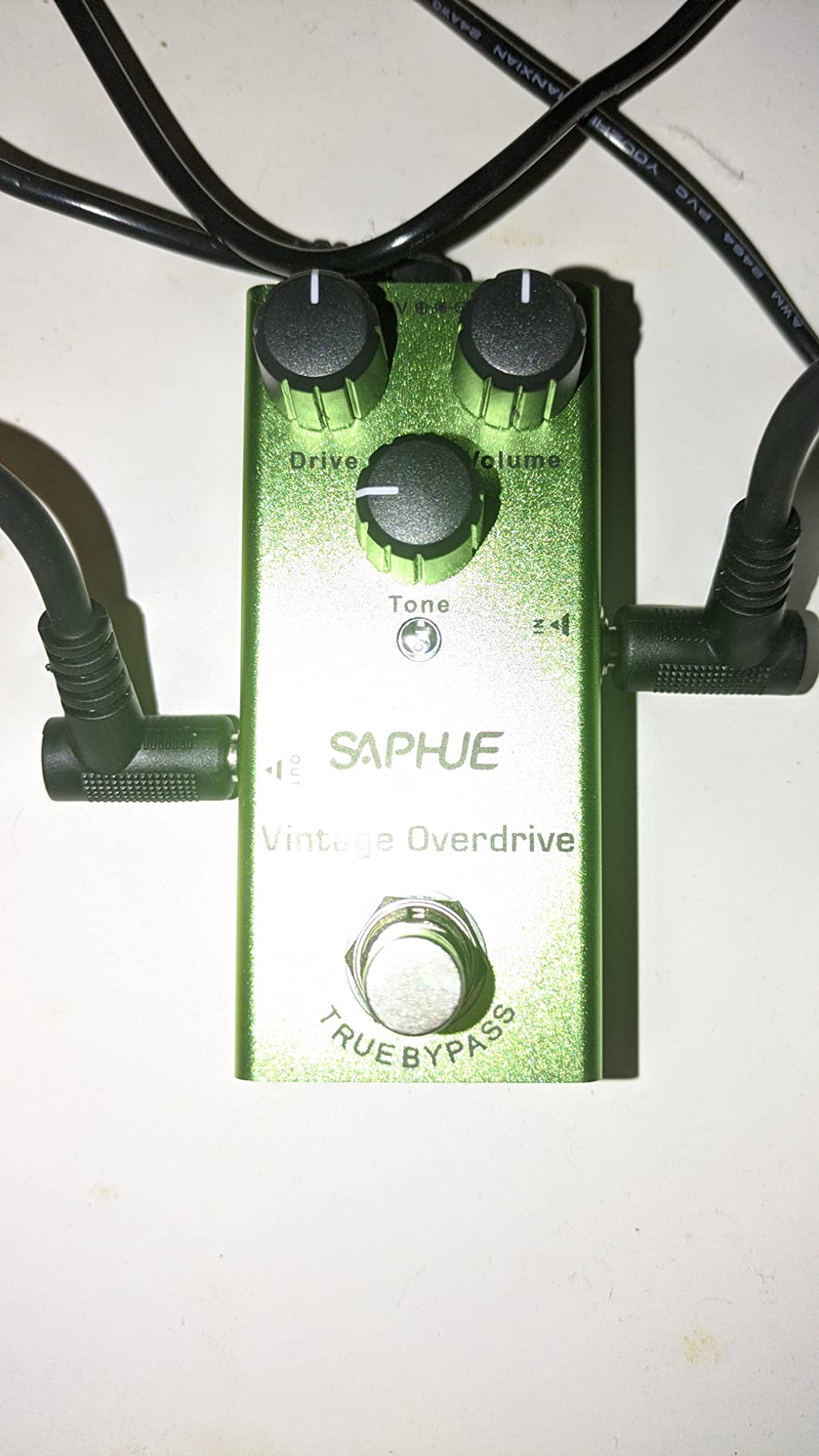SAPHUE Guitar Tremolo Effects Pedal Intensity/Rate Knob Effect Pedals with Steel Metal Shell Mini Single Type Dc 9V with True Bypass Switch for Multi Electric Guitar Kit - Customer Photo 1