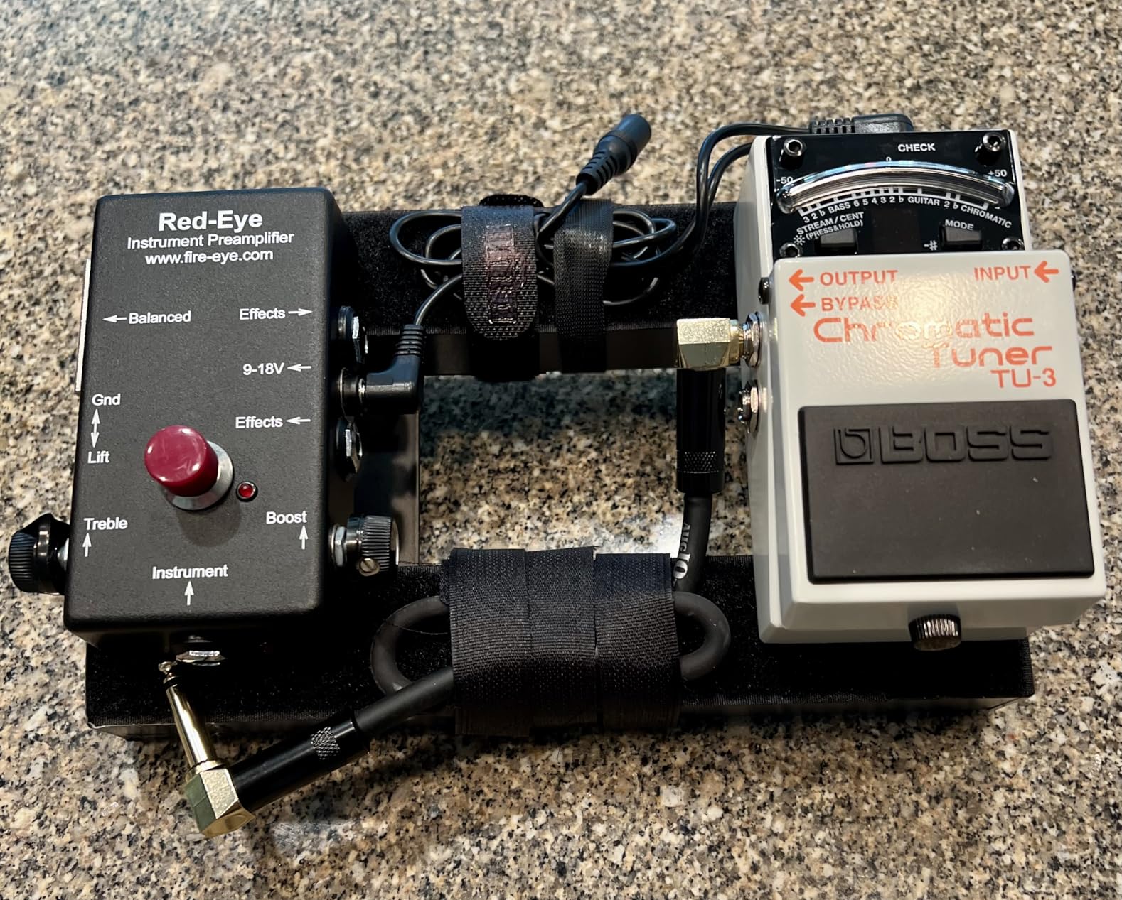 Ghost Fire Large Guitar Pedal Board Aluminum Alloy Super light Effect Pedalboard with Carry Bag,SPL-06 (24.4''x15.7'') - Customer Photo 1