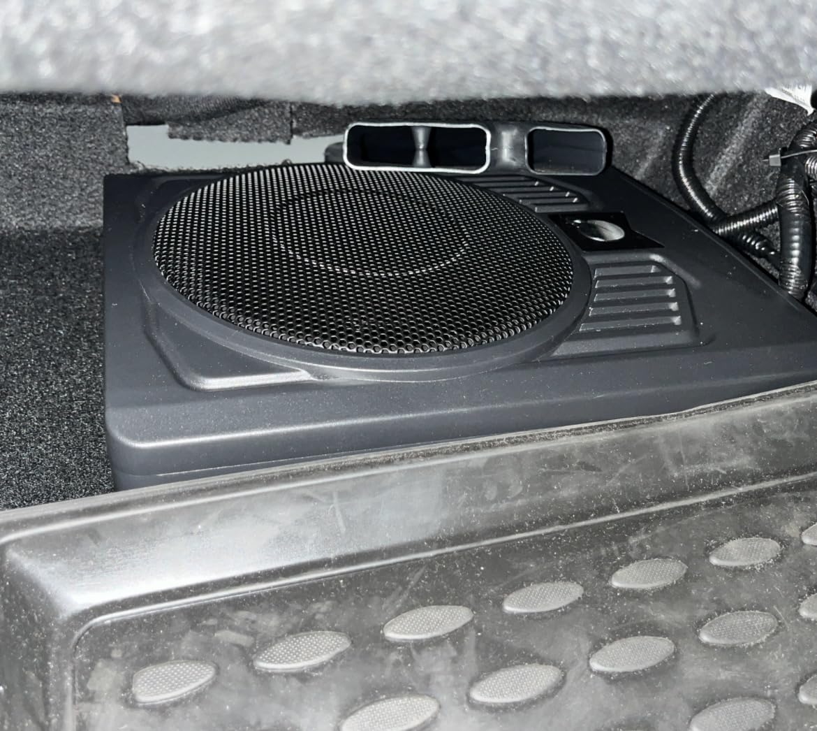 Planet Audio P8AWK Low Profile 8 Inch Under Seat Powered Car Subwoofer - 800 High Output, Built-in Amplifier, for Truck, Boxes and Enclosures, Remote Subwoofer Control - Customer Photo 1