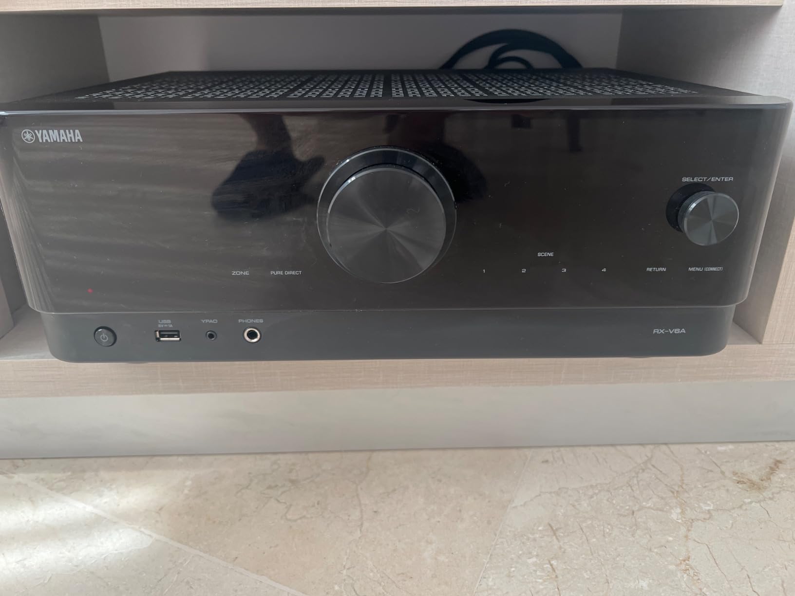 YAMAHA RX-V6A 7.2-Channel AV Receiver with MusicCast - Customer Photo 2