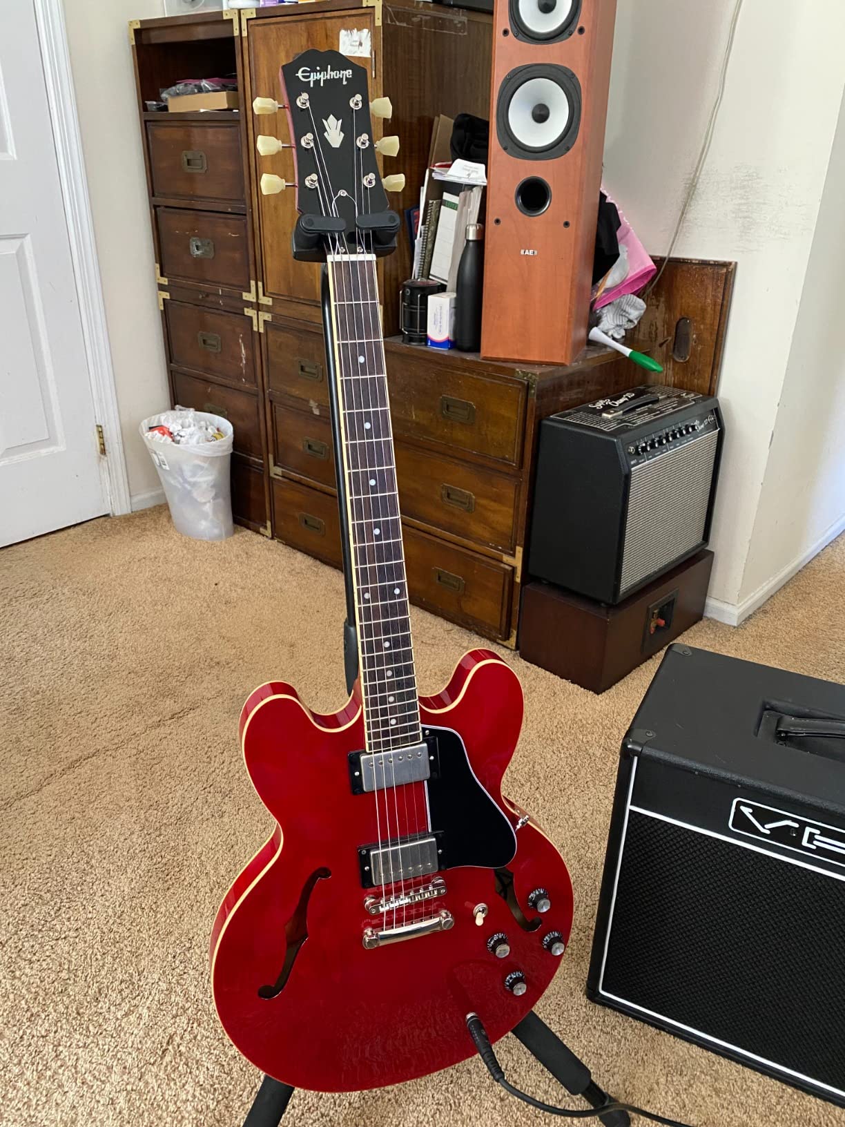 Epiphone ES335 Semi Hollowbody, Cherry - Customer Photo 1
