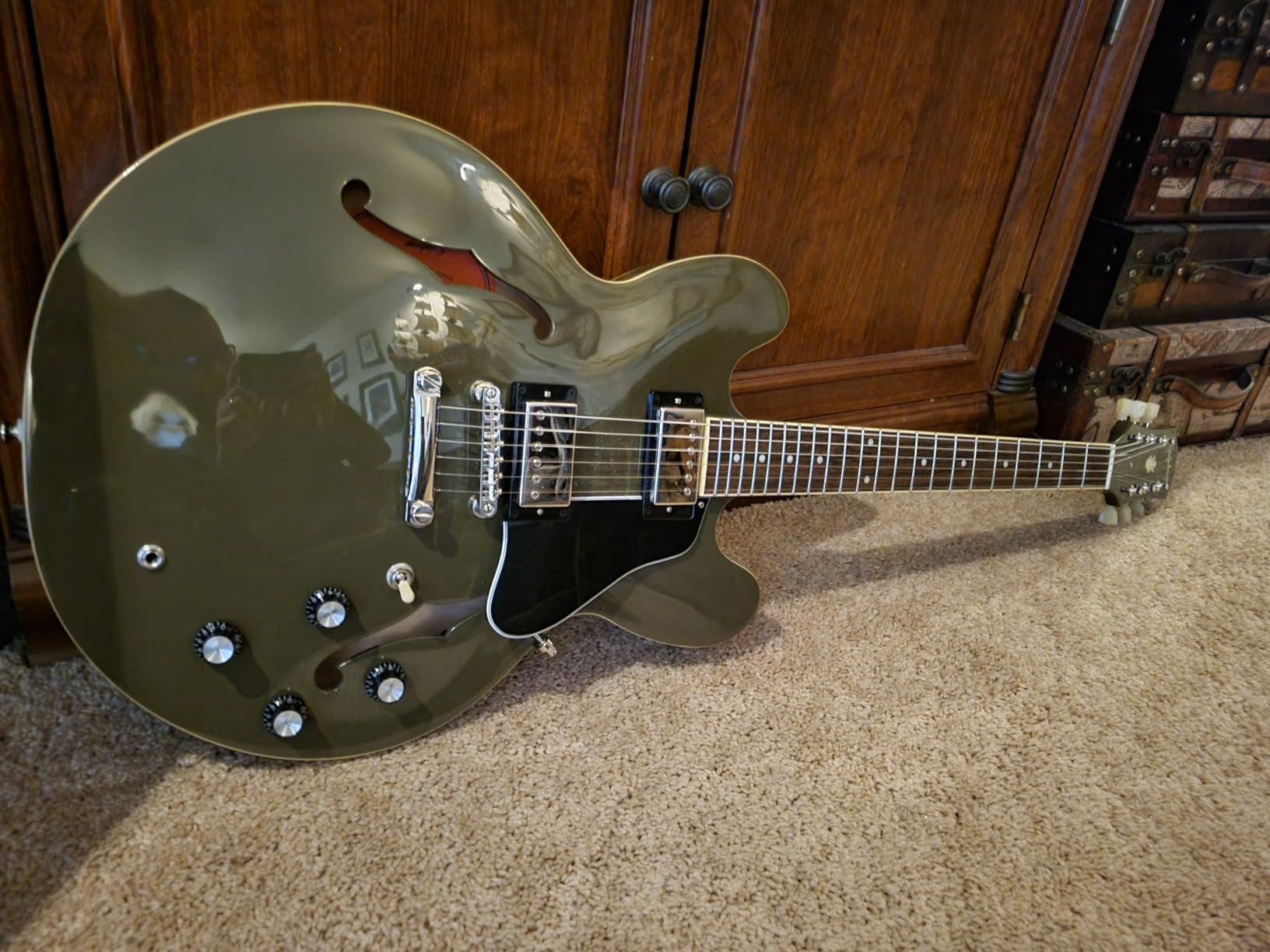 Epiphone ES335 Semi Hollowbody, Cherry - Customer Photo 2