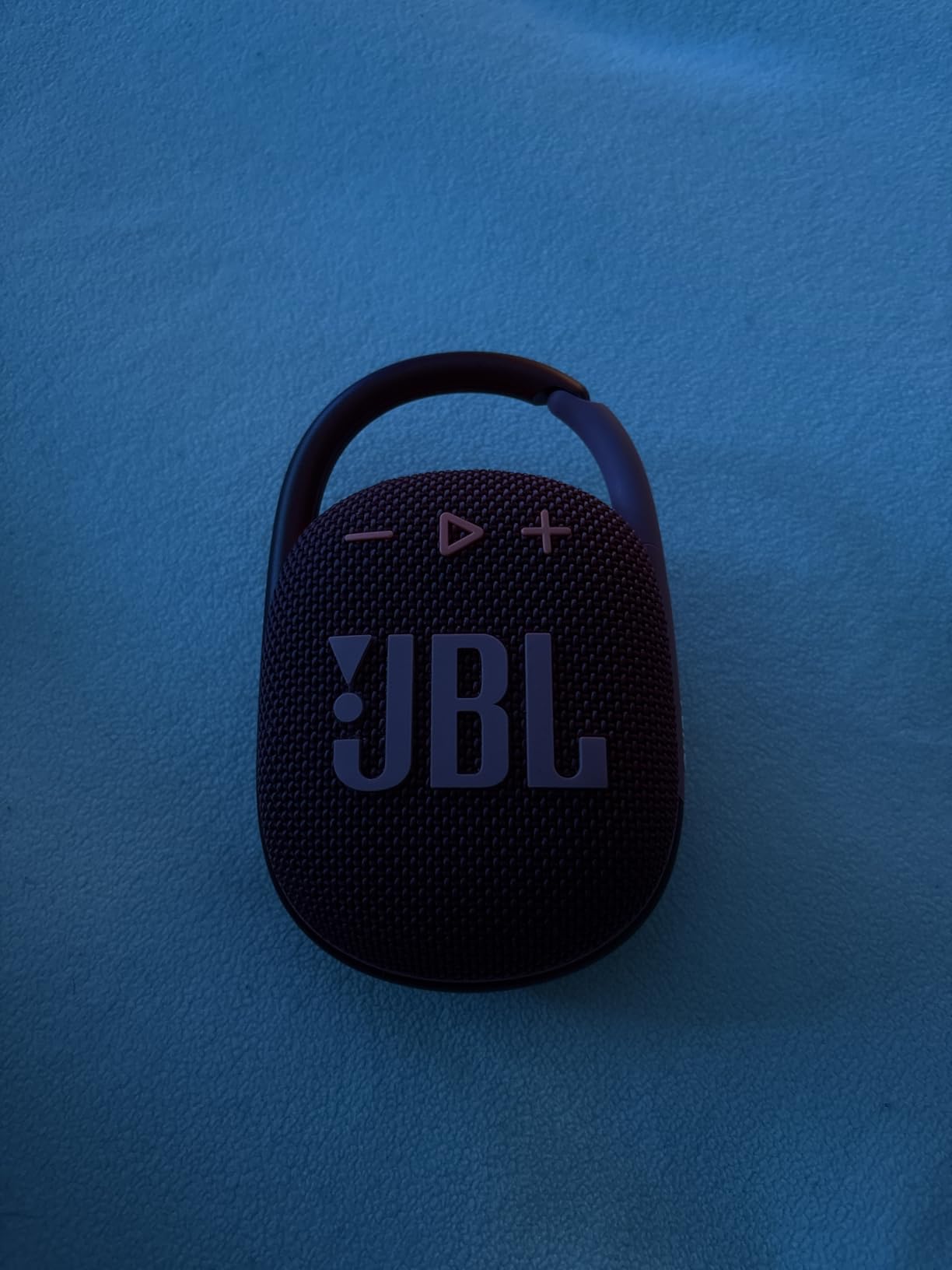 JBL Clip 4 - Portable Mini Bluetooth Speaker, big audio and punchy bass, integrated carabiner, IP67 waterproof and dustproof, 10 hours of playtime, speaker for home, outdoor and travel (Pink) - Customer Photo 1