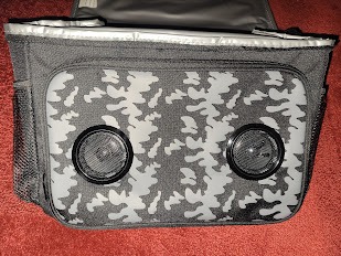 Insulated Cooler Bag Bluetooth Speakers 24 cans 2 gallons Food Drinks | Rechargeable Battery Supports iOS & Android | Leakproof Foldable Travel Camping Hiking - Customer Photo 1