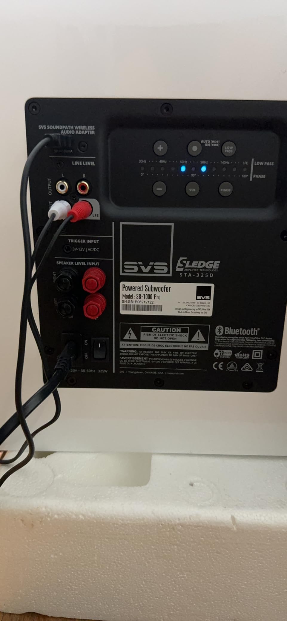 SVS SB-1000 Pro Sealed Subwoofer (Black Ash) - Customer Photo 2