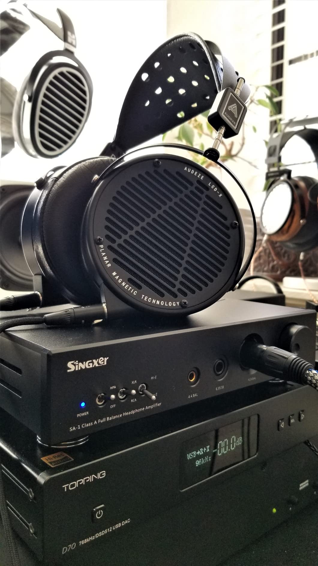 Audeze LCD-X Over Ear Open Back Headphone New 2021 Version Creator Package with Carry case - Customer Photo 3