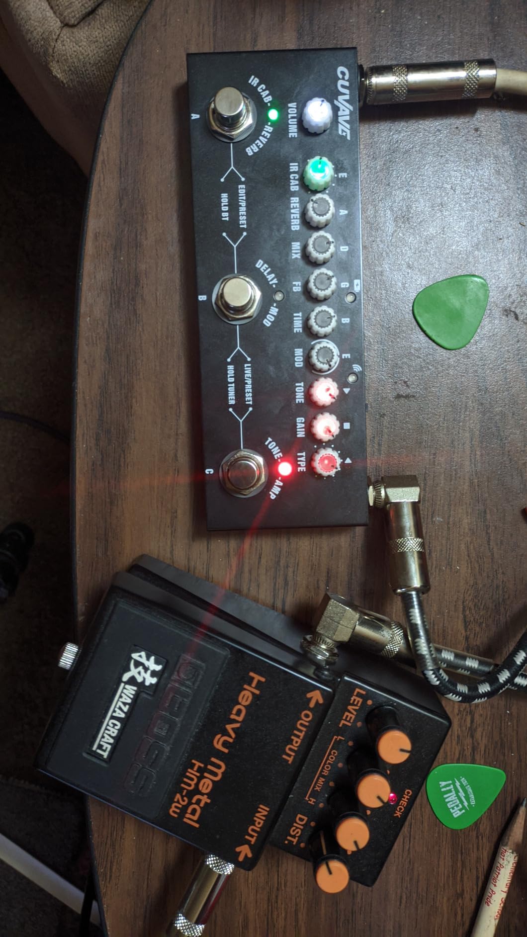 Multi Effects Guitar Pedal,Cube Baby Guitar Multi Effects Pedal Delay Chorus Phaser Reverb Effect Pedal Customer Review Multi Effects Guitar Pedal,Cube Baby Guitar Multi Effects Pedal Delay Chorus Phaser Reverb Effect Pedal - Customer Photo 1