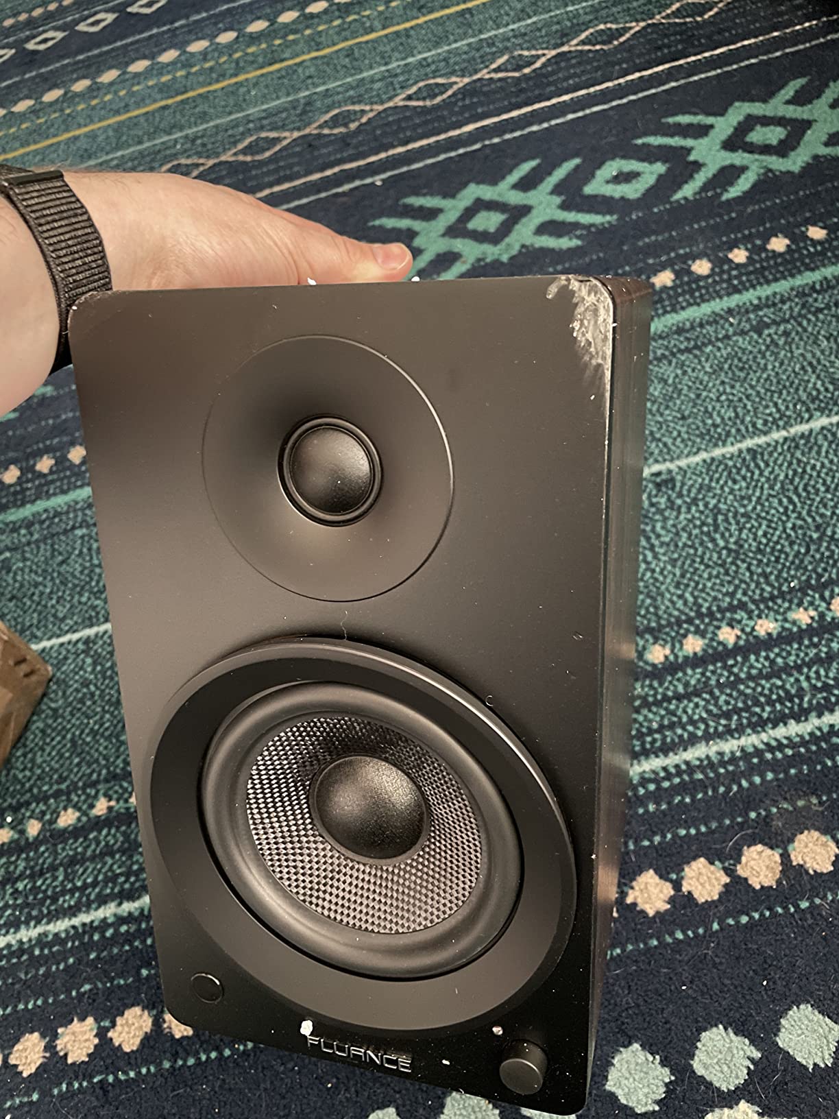 Fluance Ai41 Powered 2-Way 2.0 Stereo Bookshelf Speakers with 5
