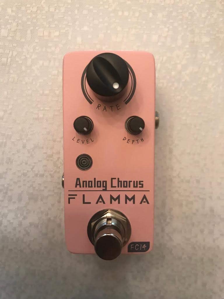 FLAMMA FC05 Mini Modulation Pedal with Chorus Flanger Tremolo Phaser Vibrato Rotary Liquid Autowah Stutter Ring LowBit - Customer Photo 1