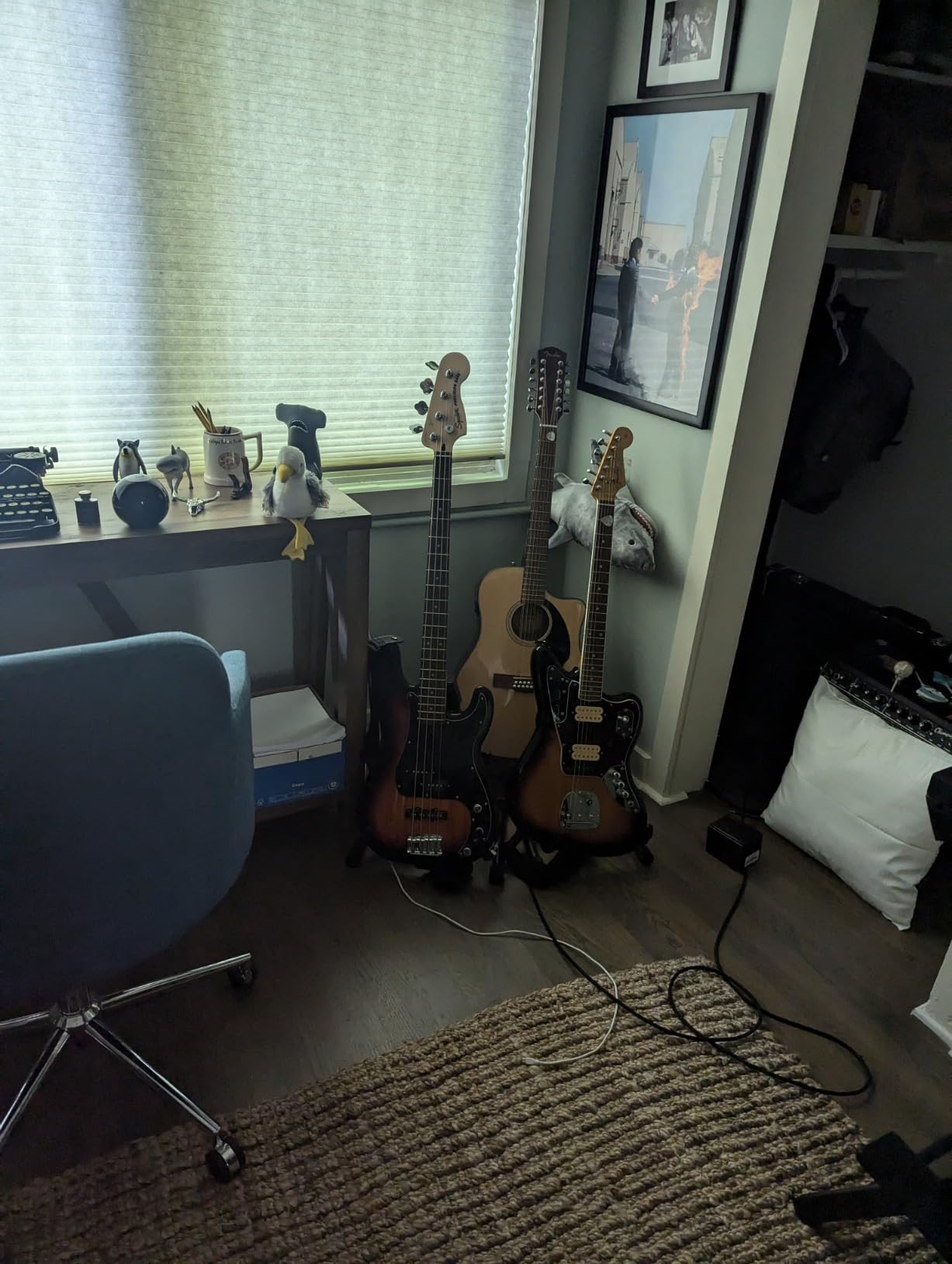Squier Affinity Series Precision Bass Pack, 3-Color Sunburst, Laurel Fingerboard, with Gig Bag and Rumble 15 Amp Customer Review Squier Affinity Series Precision Bass Pack, 3-Color Sunburst, Laurel Fingerboard, with Gig Bag and Rumble 15 Amp - Customer Photo 1