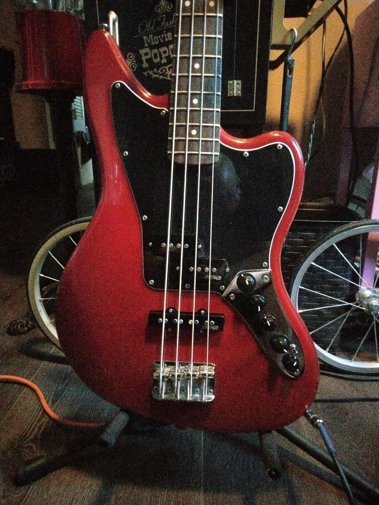 Wilkinson M-series WOJB Variable Gauss Alnico 5 Jazz Bass Neck and Bridge Pickups Set Vintage Tone for 4-string JB Style Electric Bass, Black - Customer Photo 2