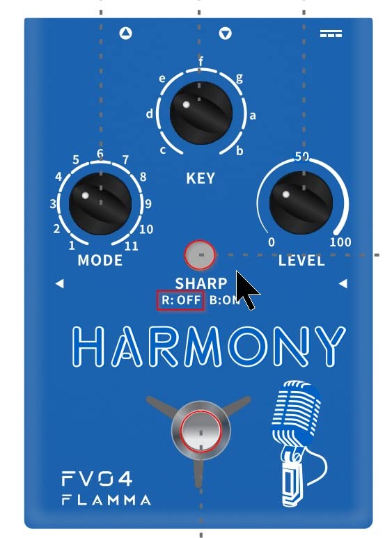FLAMMA FV04 Vocal Harmony Pedal Vocal Effects Processor Stompbox Voice Mic Harmonizer with Reverb 12 Pitches with 11 Different Harmony Modes All-In-One for Singer and Guirist Singing Recording - Customer Photo 3