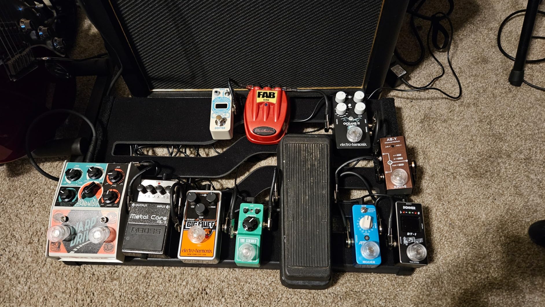 Mooer Drop Pitch Harmonizer Guitar Effect Box - MPS1 Octave Pitch Box Guitar Harmonizer Pedal with True Bypass - Customer Photo 3