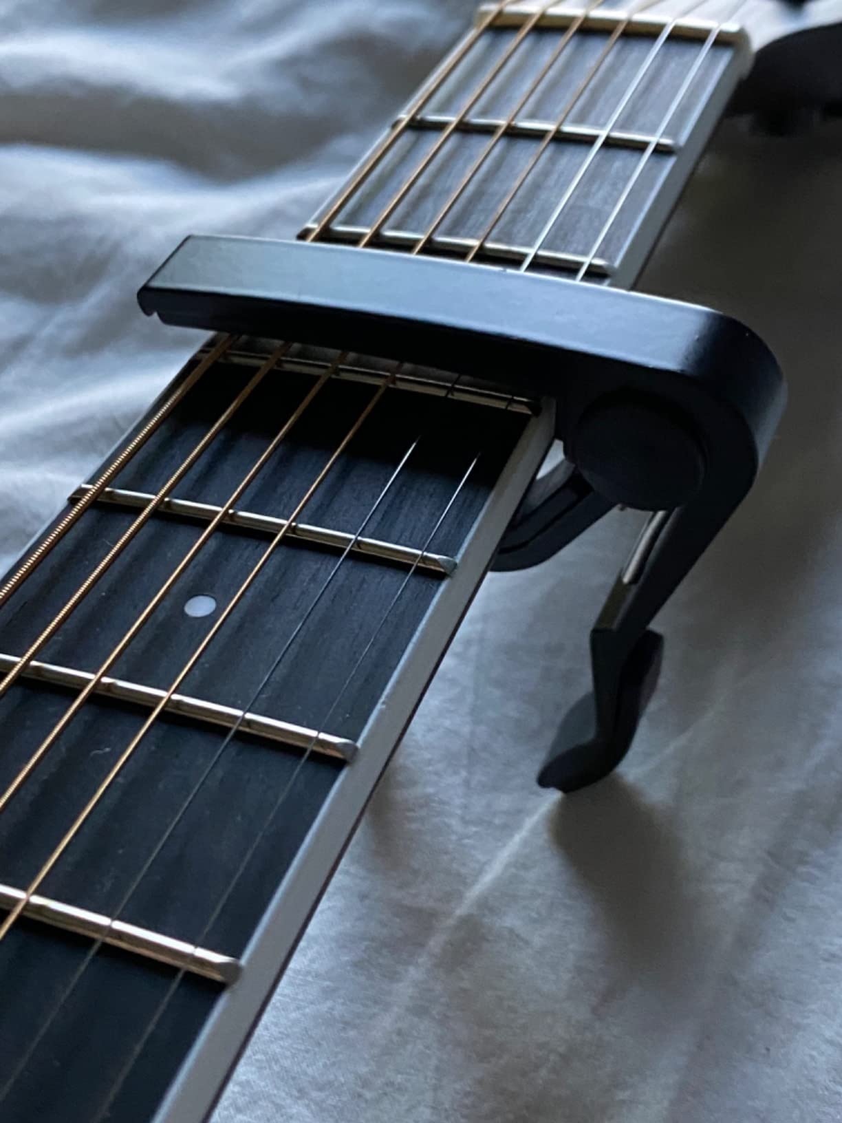 Donner Acoustic Electric Guitar Full Size Kit for Beginner Intermediate with Amplifier Capo Pick Tuner Strings Strap - 41 Inch - Customer Photo 2